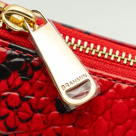 Cherry Girl Brahmin Shayna Ombre Melbourne Genuine Crock Leather Bag NWT - Picture 6 of 13